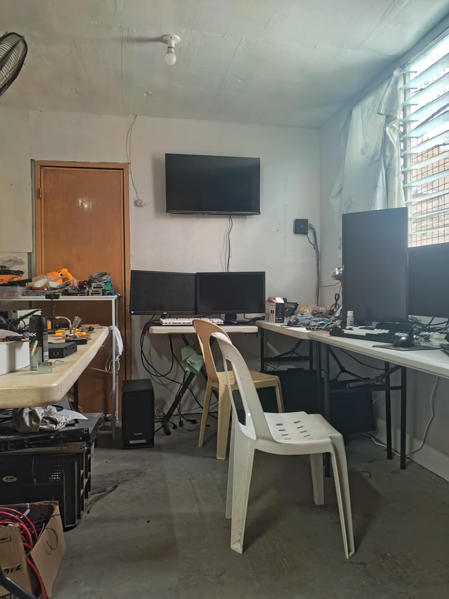 Our workspace